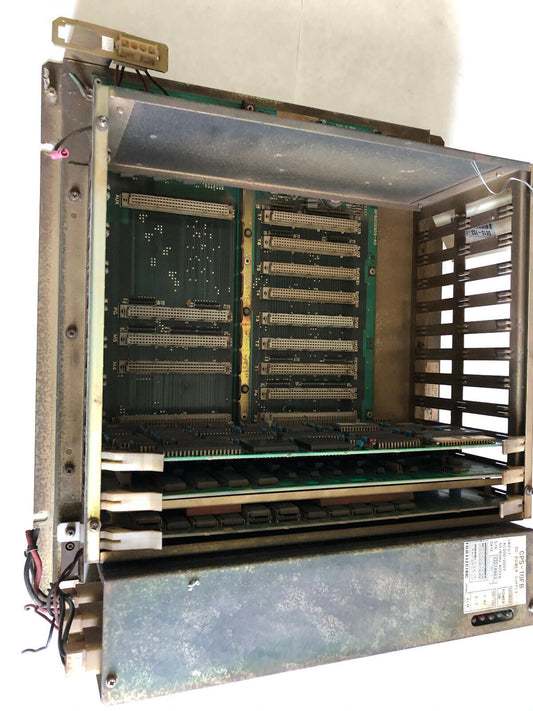 Yaskawa Electric Jznc-Rk41-4 Rack With Cps-10Fb,Cpi1,Mmi4, Mmi3 Board,Ch