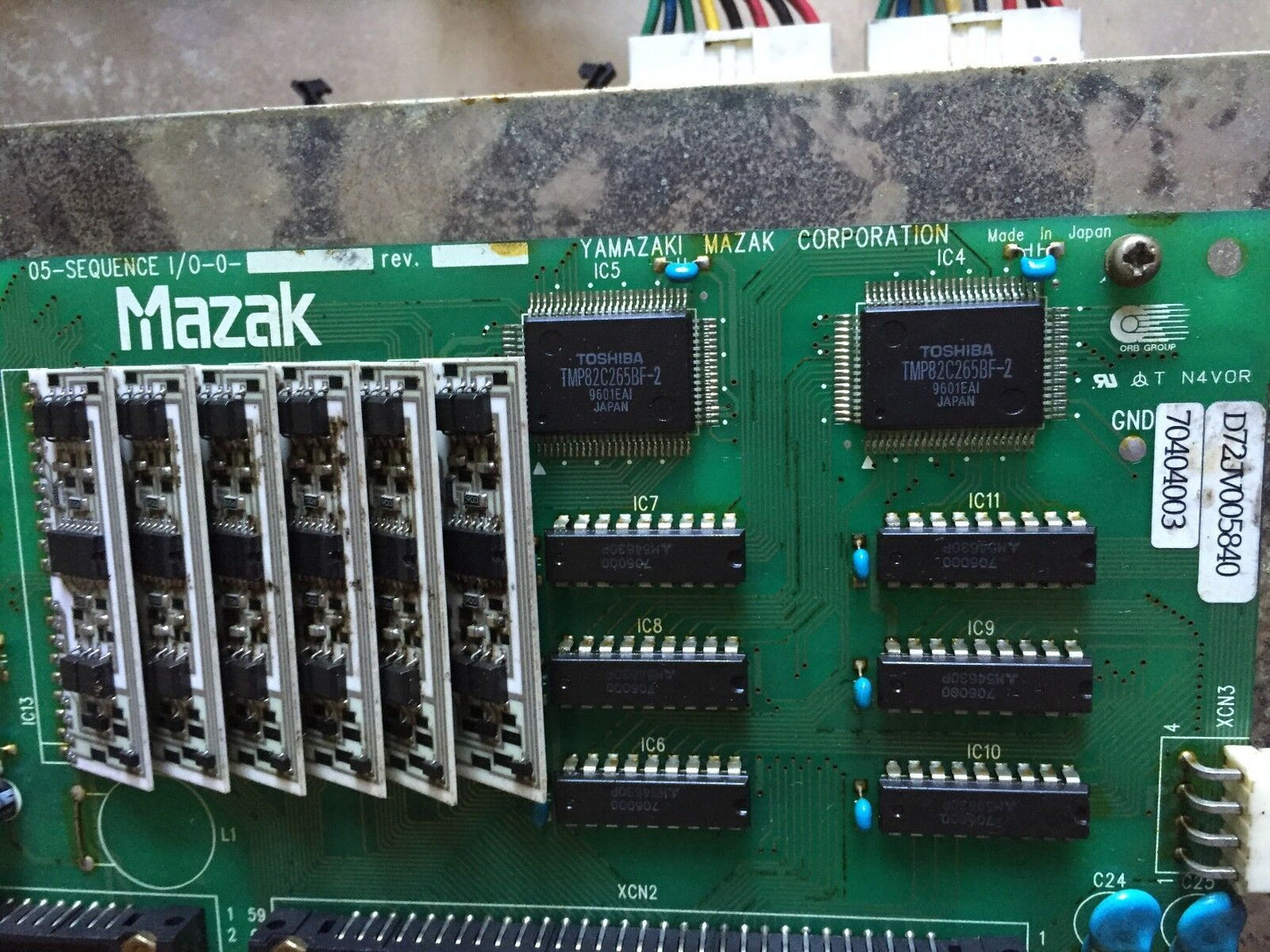 Mazak Minc05-0000,05-Main-2,05-Svbd-0,05-Sequence I/O-0,Servo Drive, Xcm14,Aq
