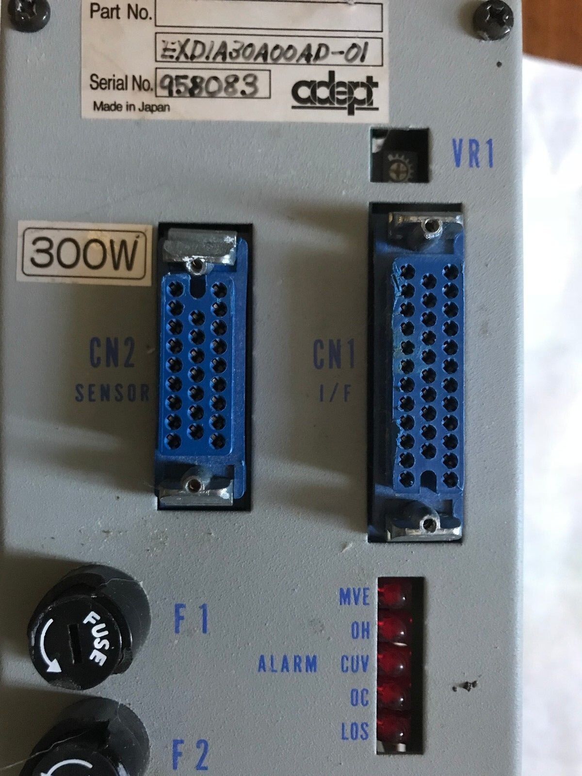 Adept Exd1a30a00ad-01 Motion Control 220V Ac Exdia30a00ad-01,Adept 300W,Ef