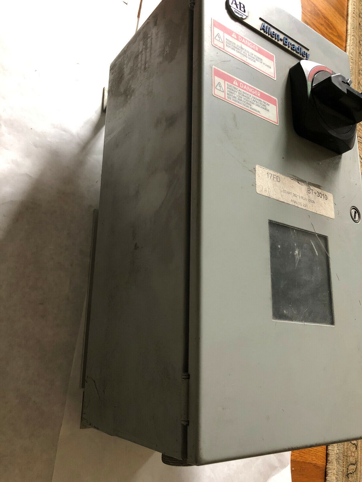 Allen Bradley 160-Ba04sf1-Af-Dmsf1c Drive Box Controller,Bd