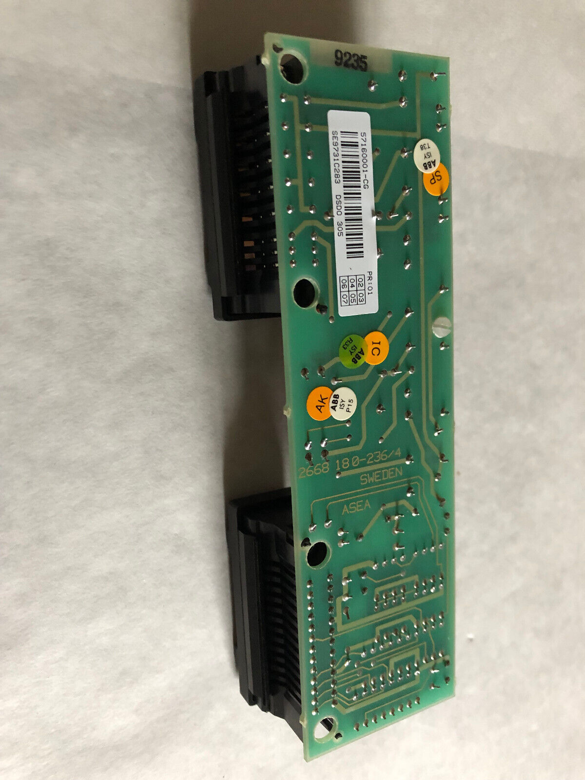 New Abb Asea 2668 180-236/4 Digital Output Module,57160001-Cg,Sweden,Se9731c,Eb