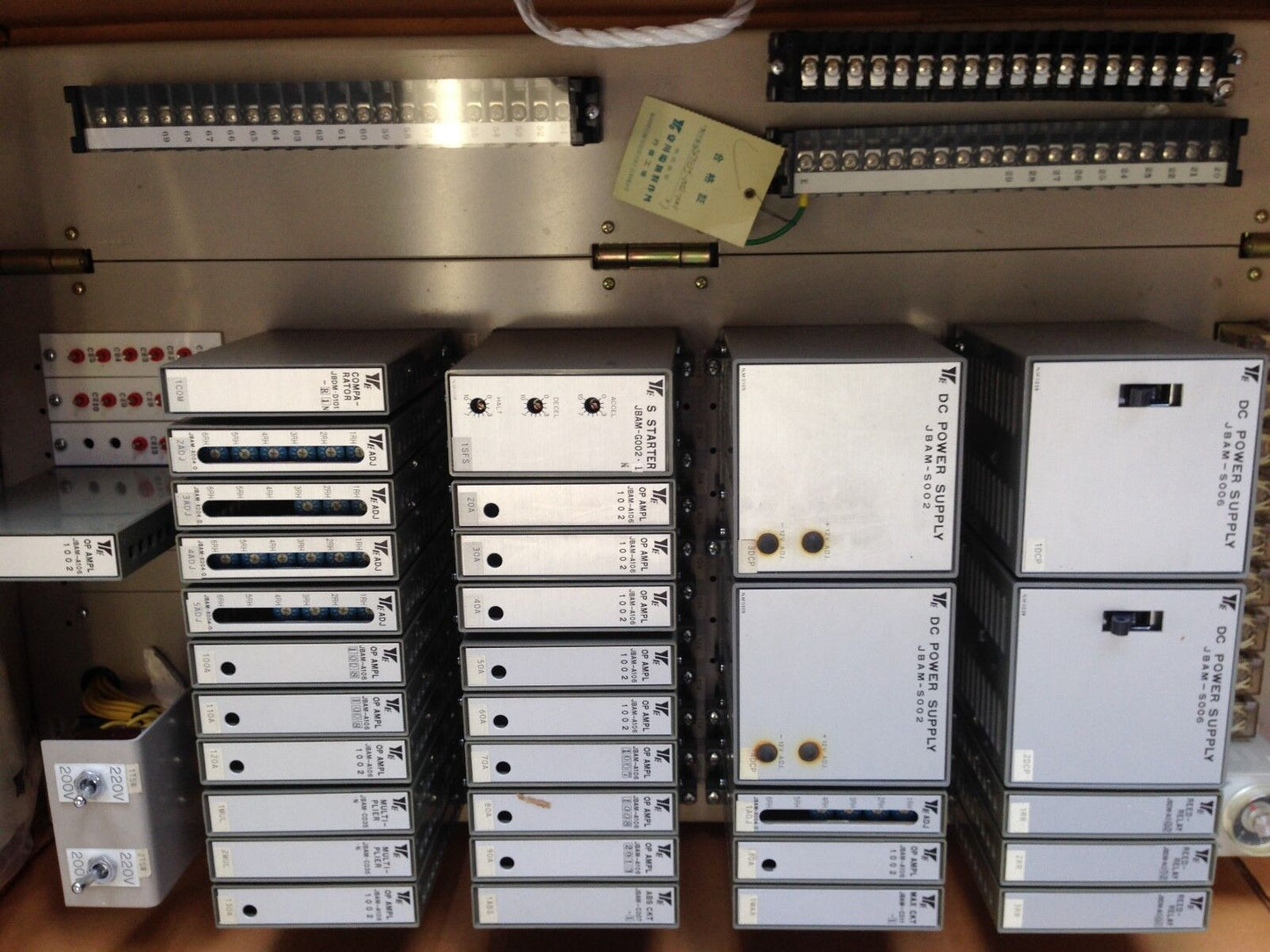 Yaskawa Plc System Cpu,Power,I/O,D101-R1n,A106-1008,C007-1,C011-1, Jbam-S006,Fl