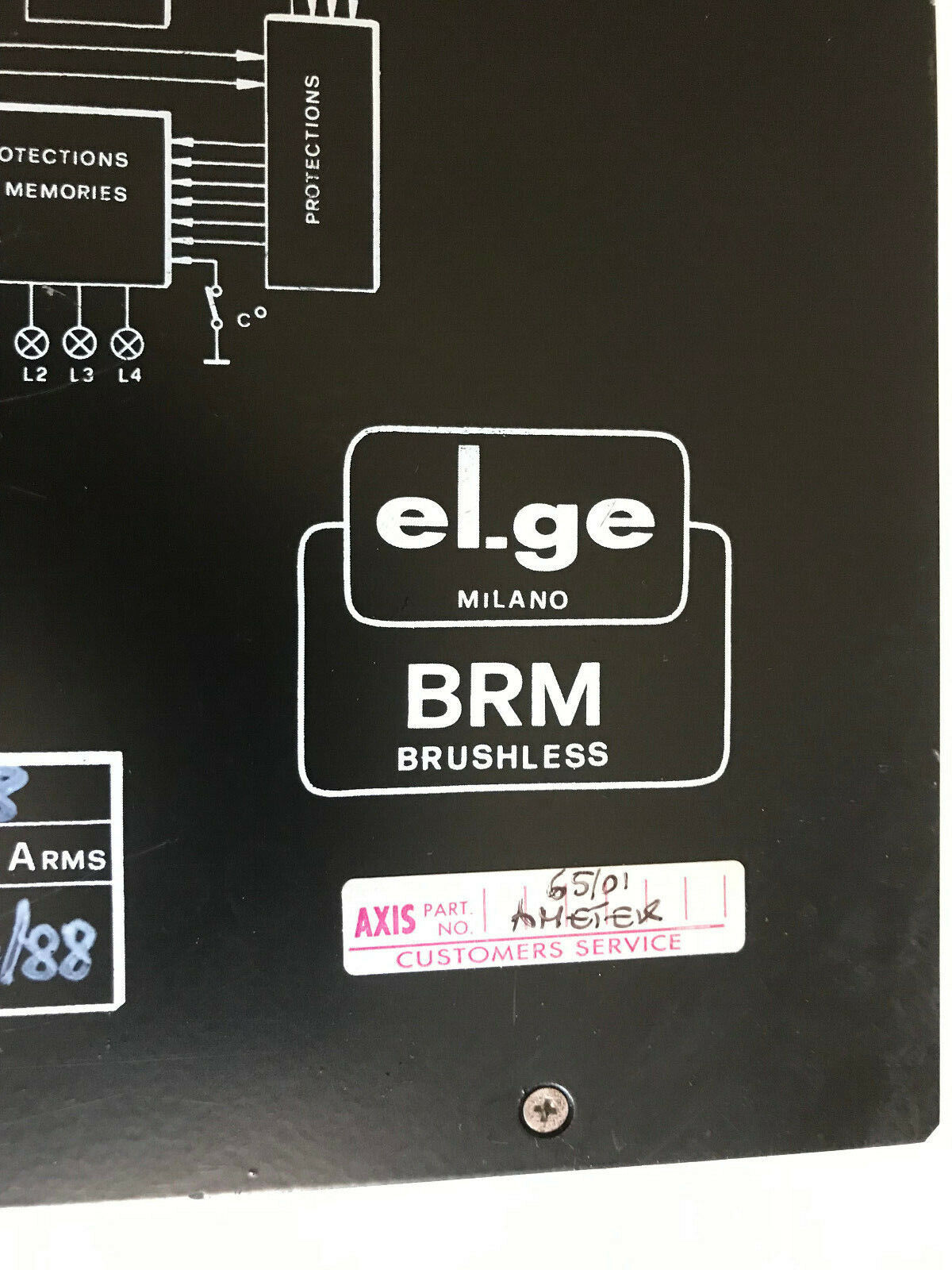 El.Ge Brm Type Brm-S5 Servo Drive,Elge Brm-S Dc Brushless,S5,Sd