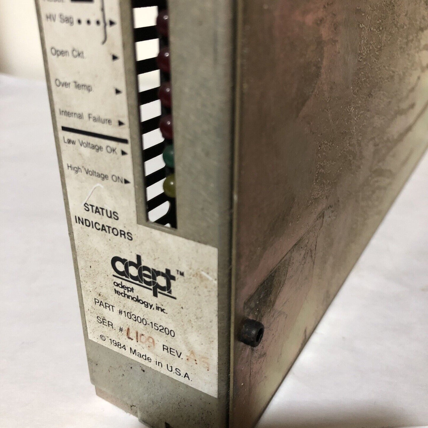 Adept 10300-15200 Rev.Af  Rev. Ad Servo Amplifier Control Module, Type-A,Fb