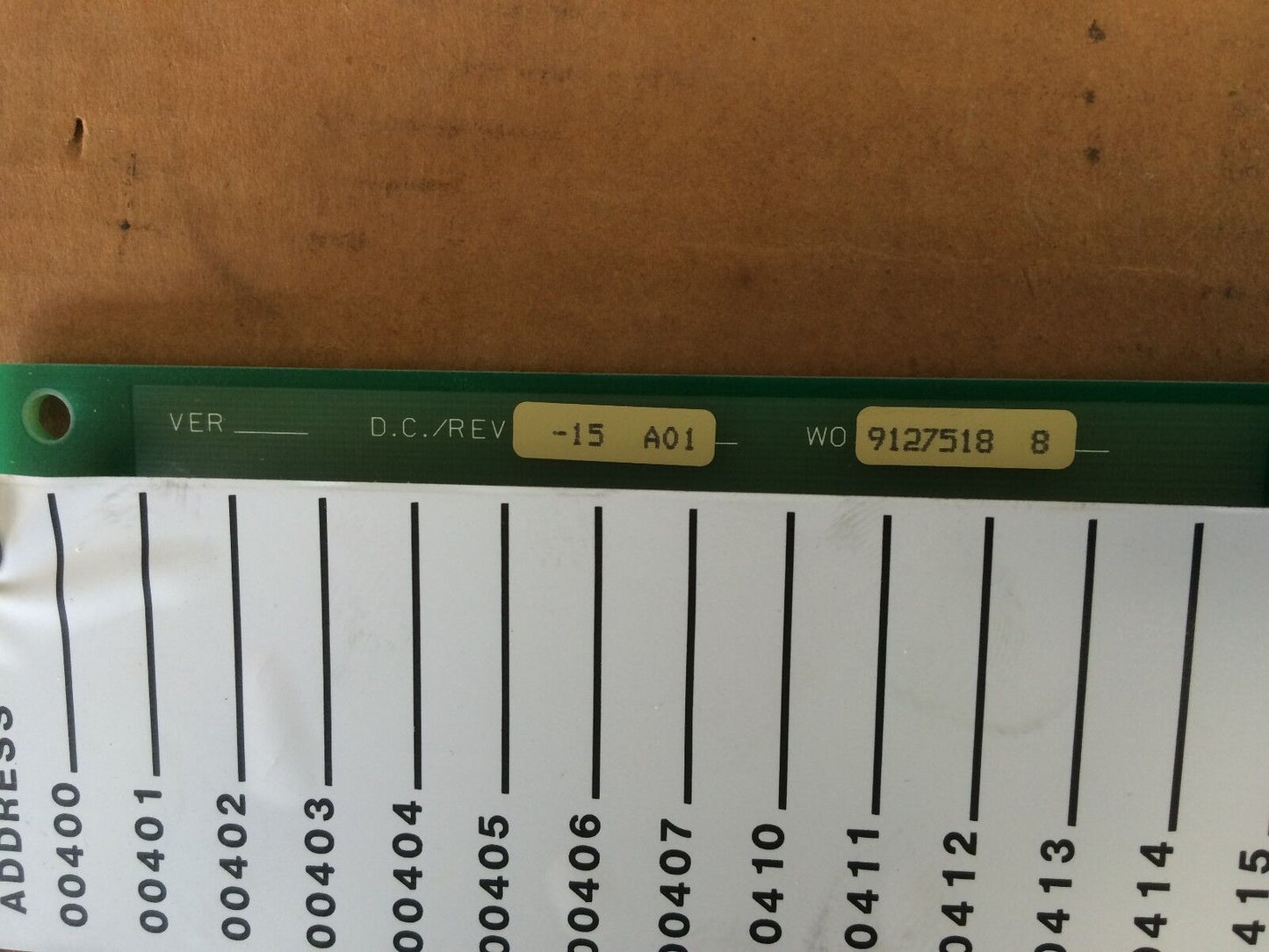 New A-B 900044 Rev-3 Allen Bradley Termination Panel 8000-Tr,8000Trds,Bx
