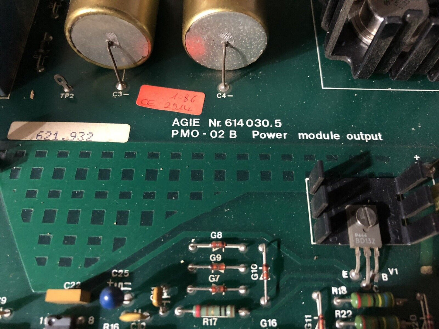Agiepuls Mm Wire Edm Machine Agie Pmo-02B Power Module Output,Agie 614030.5,Ag
