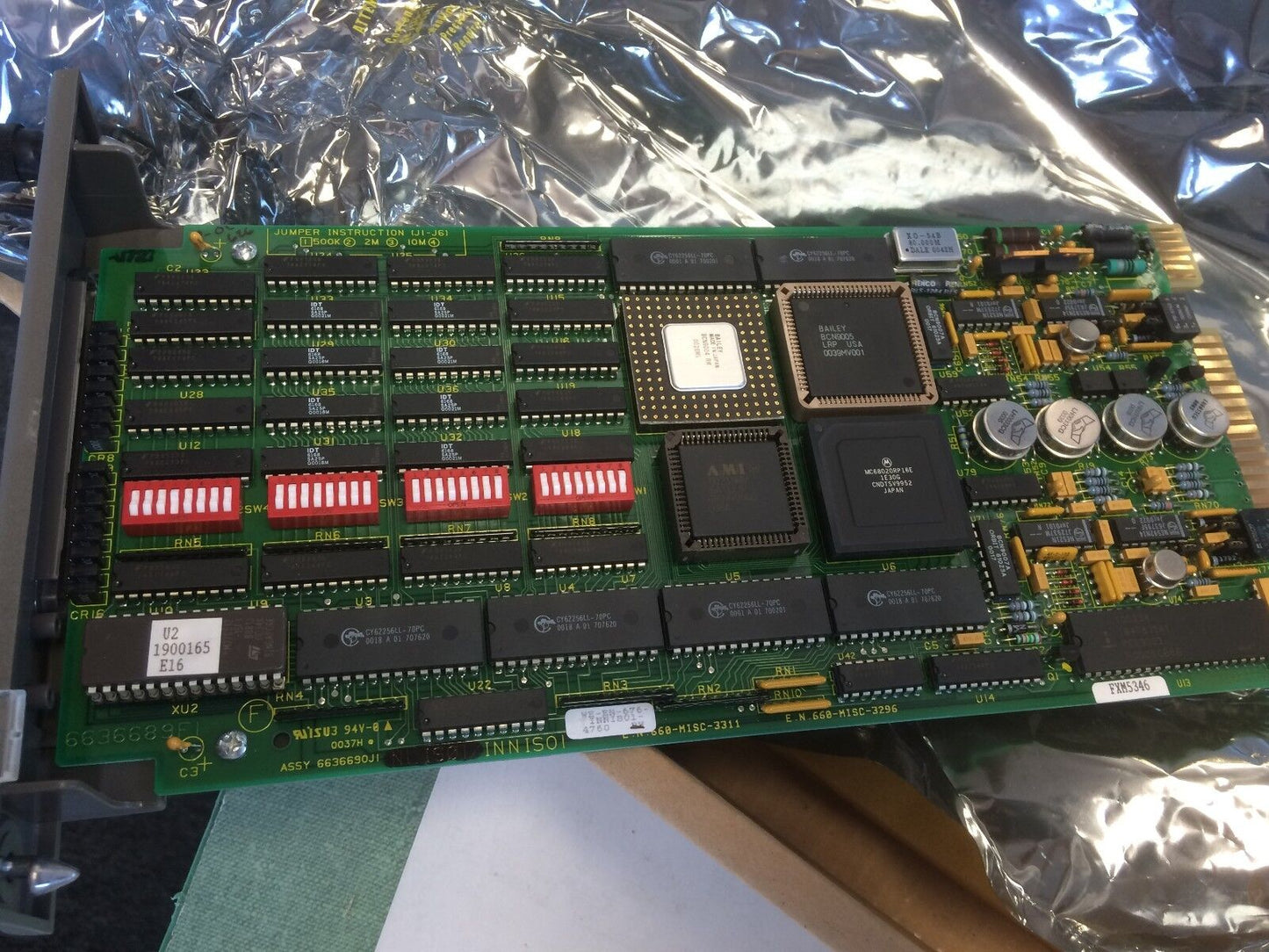 New Abb 6636690 Ji,Loop/Network Interface Slave Net90 Innis-01 Inniso1,Jumper,De