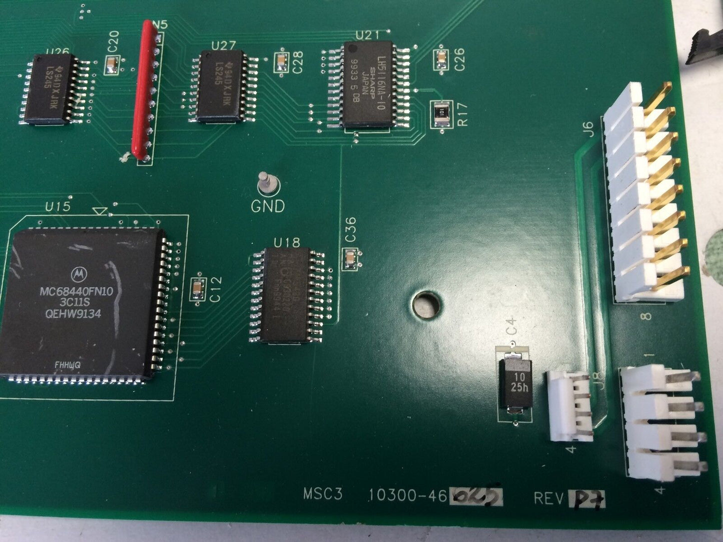 Adept Msc3 10300-46625 Cnc  Mass Storage Controller 10300-46 625 Rev P7,Cf,Cd,Bo