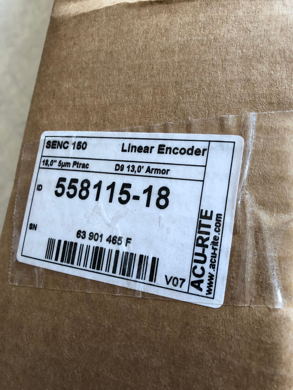New Acu-Rite 558 115-18 5Um V7 Linear Encoder Ml Senc 150 18.0",Id 558115-18,Am