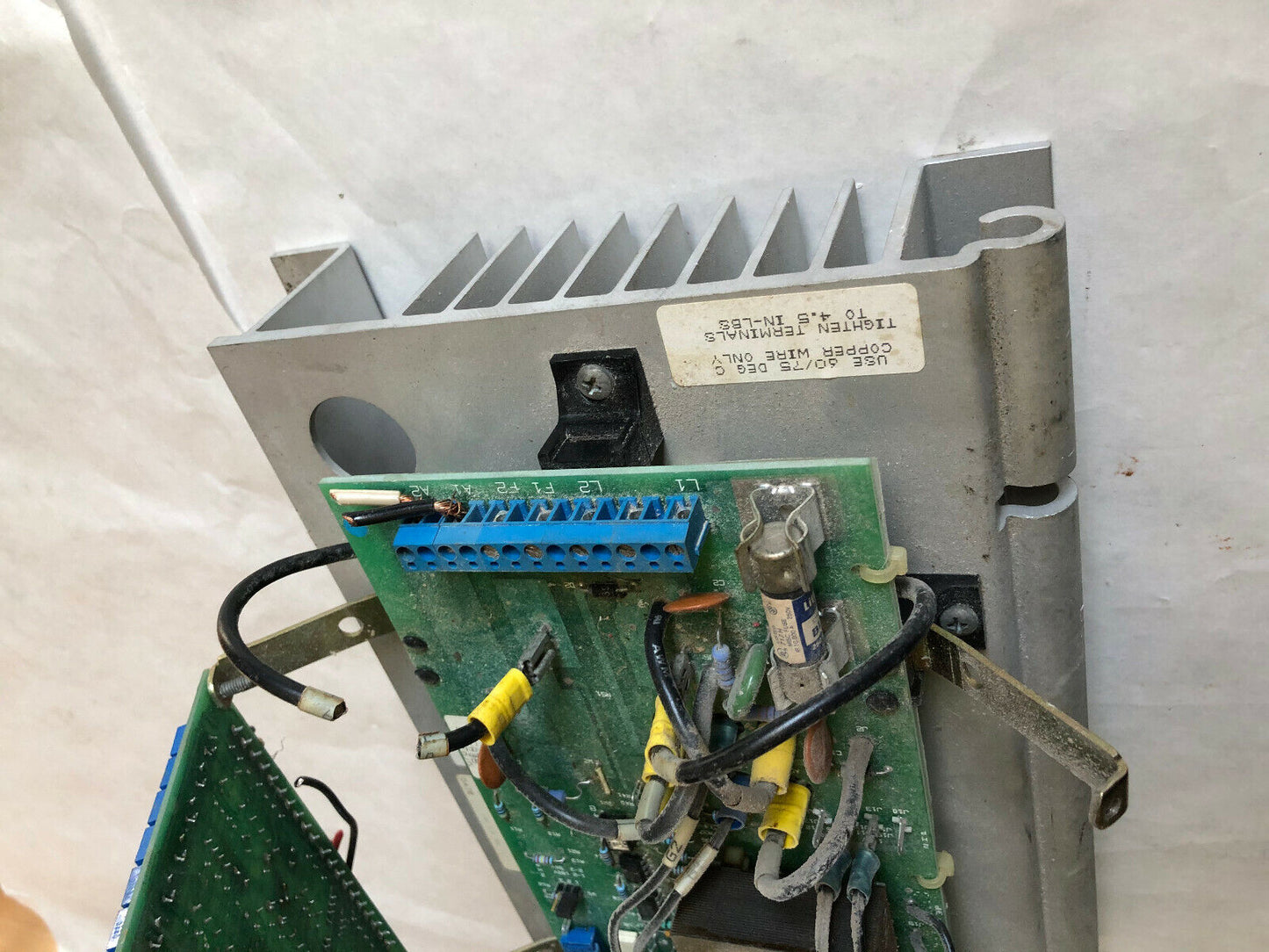 Wood's D2a0020 Dc Motor Control,90/180Vdc,Pc62,Ultracon Ii,115/230V 1Ph,15A,Ag