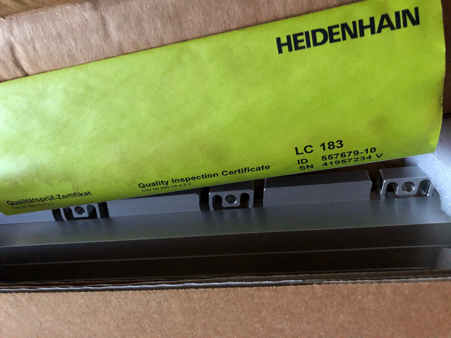 New Heidenhain 557679-10 Linear Encoder 1040 Mm,Ae Lc 1X3 Id 582 578-06 P5,Bc