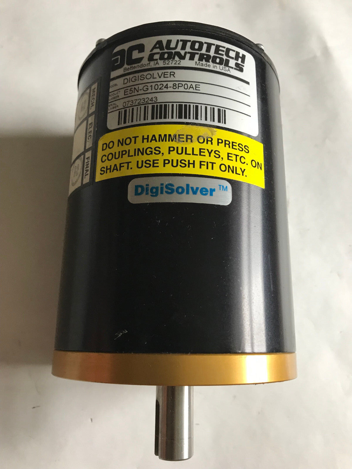 Autotech E5n-G1024-8P0ae Digisolver Rotary Encoder,Ac E5ng10248p0ae,Si,Fg