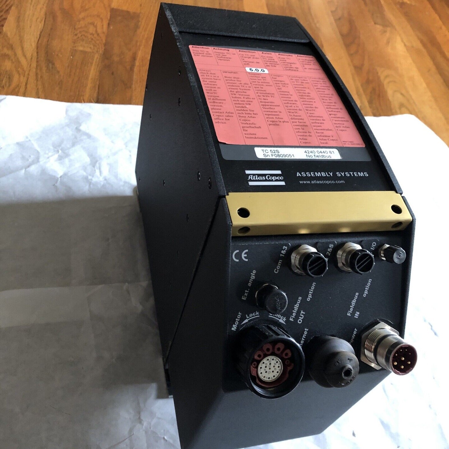 New Atlas Copco 4240 0440 81,Tc 52S,Assembly Systems Power Macs Tc52s-N,Bs