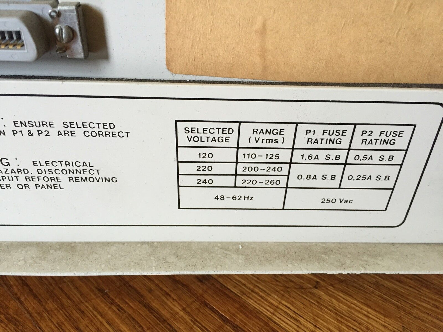 Eg&G Cd32,Cd300 Fiber Optics Measurement System Chromatic Disperson,Aw
