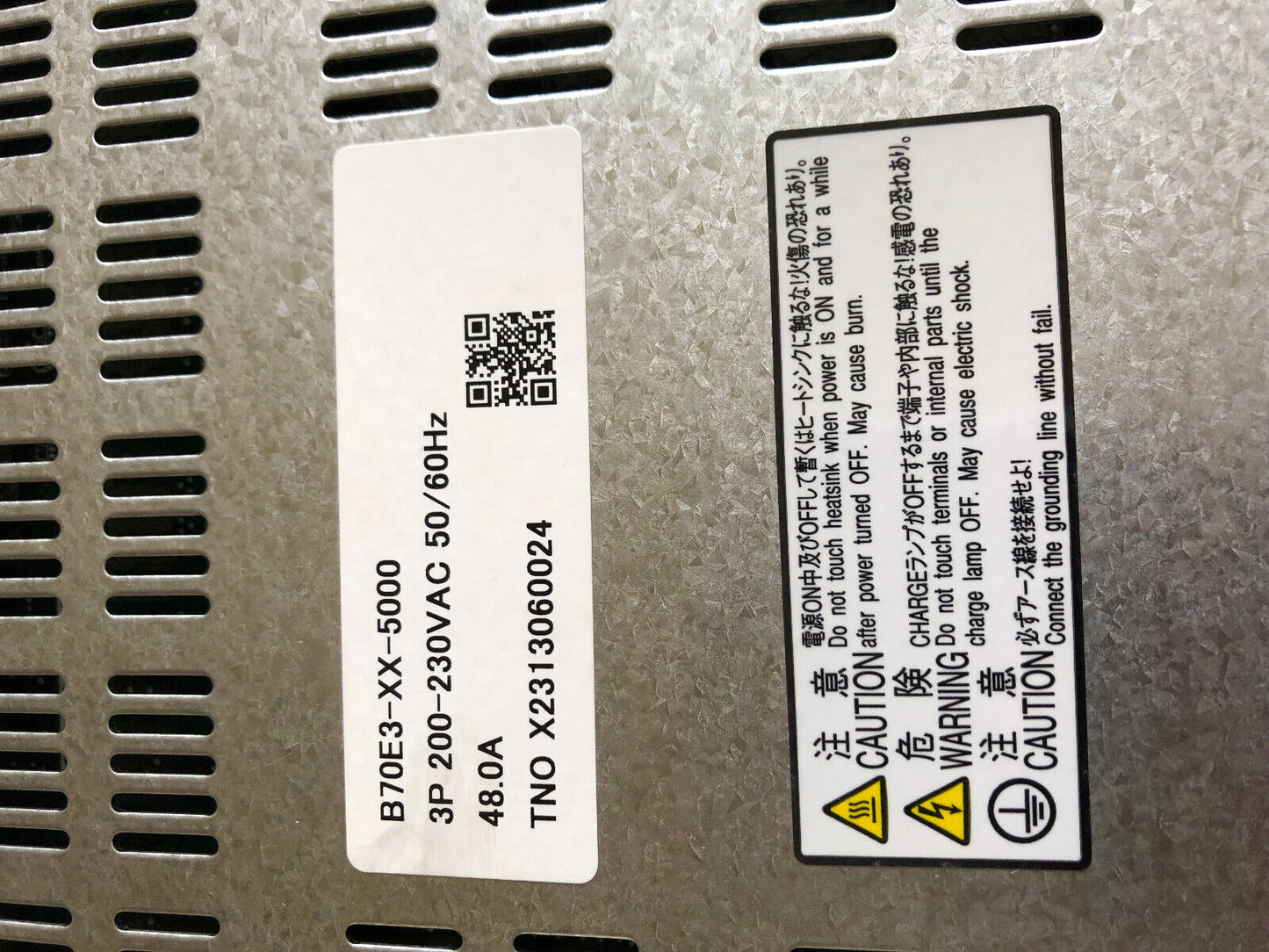 New Estic Spu50-40 Press Control Unit,400W Rated Output,3P 200,B70e3-Xx-5000,Ev