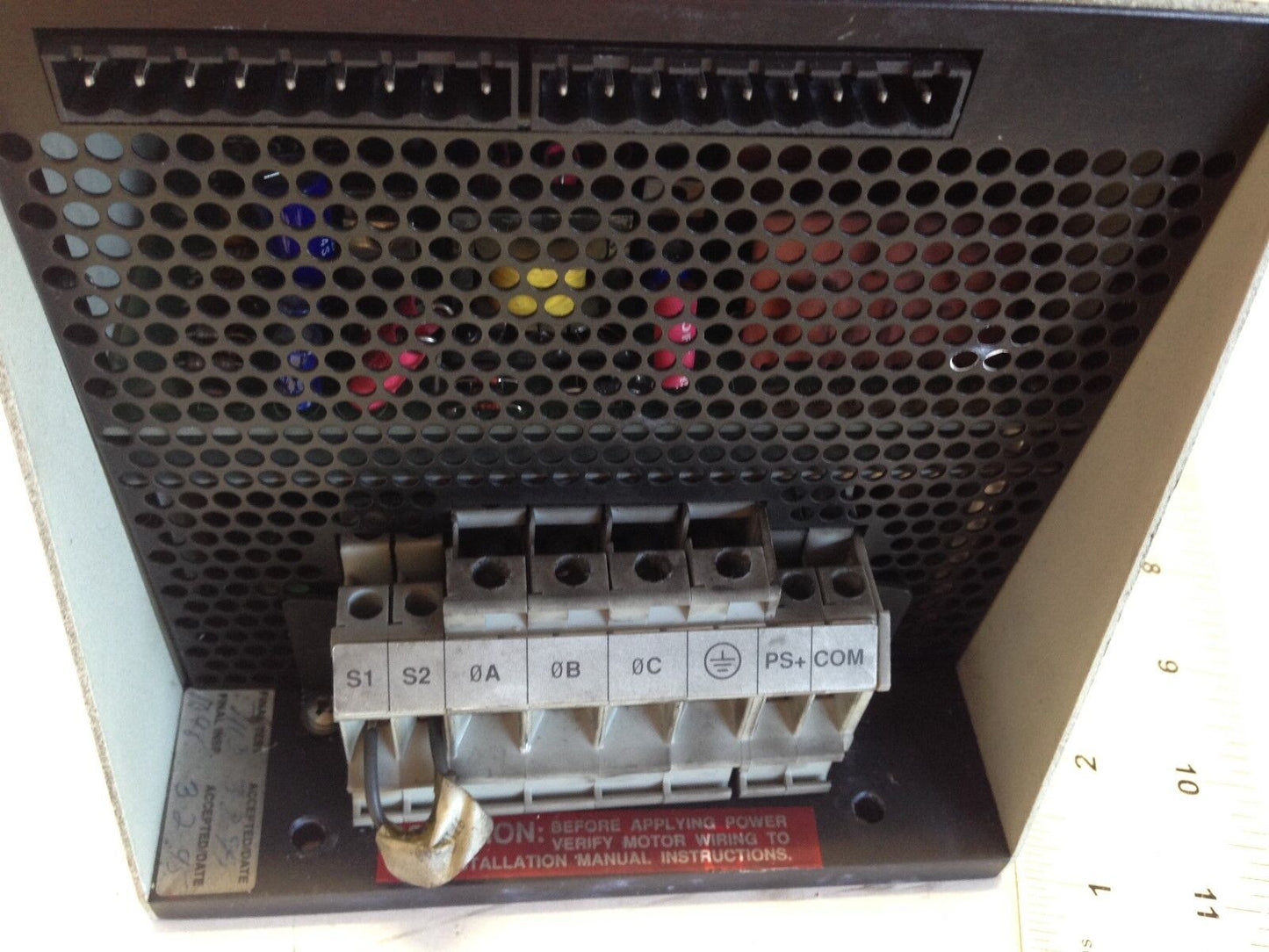 Aeg Modicon Dr-D010-001 Cyberline 1000D Servo Drive As-012B-201,(Repaired),Fl,Fk