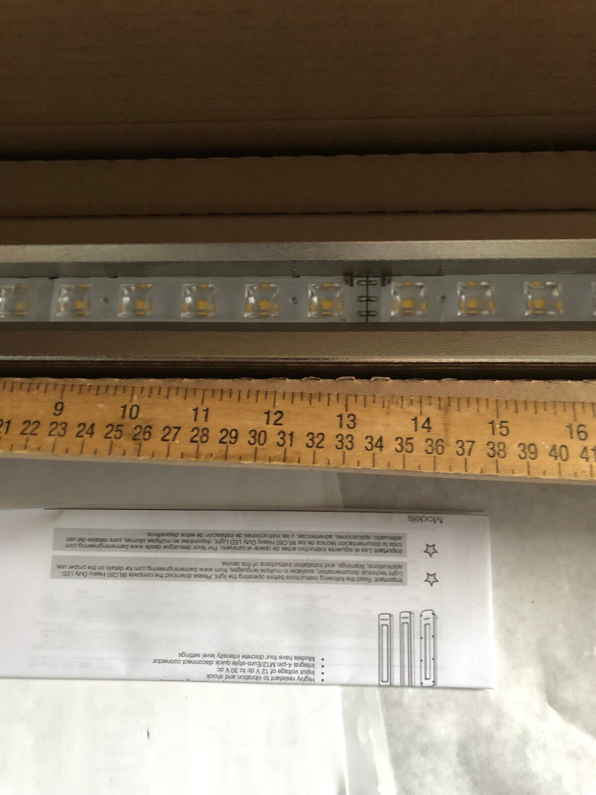 New Banner Wlc60cw640aq Heavy Duty Industrial Led Light 86889,Ac