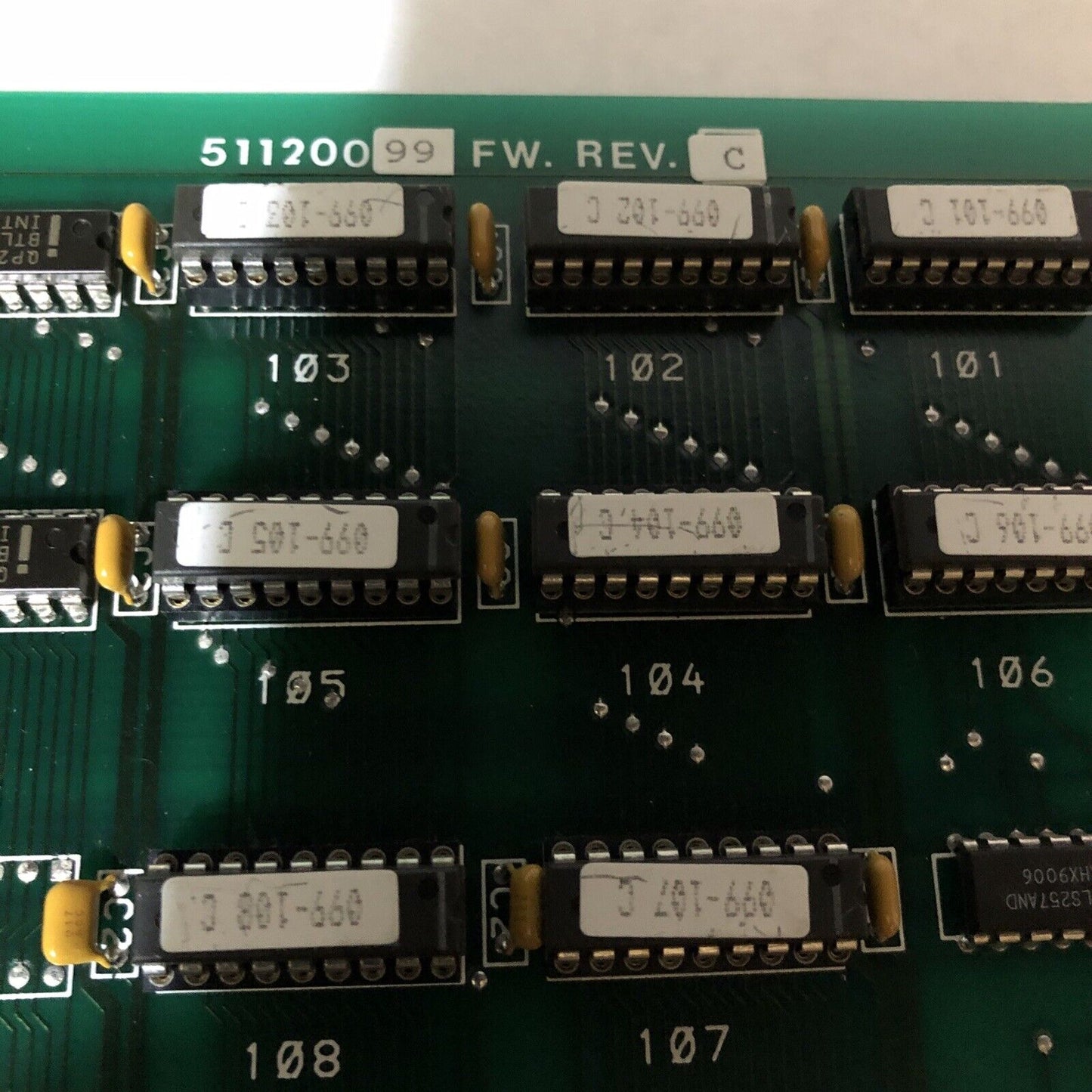Honeywell 4Dp7apxpm 155 (C) Assembly Control Board 511200 99 Fw. Rev. C,Bf