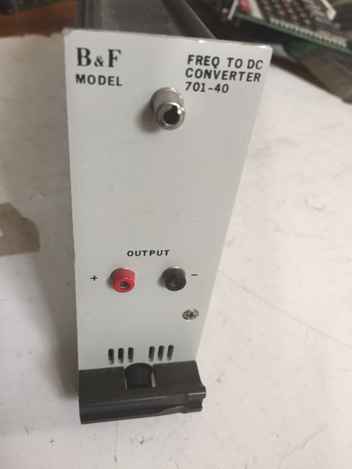 B&F 701-40,Gd/Ca 55-01036-16 Freq To Dc Converter Instruments,Cu