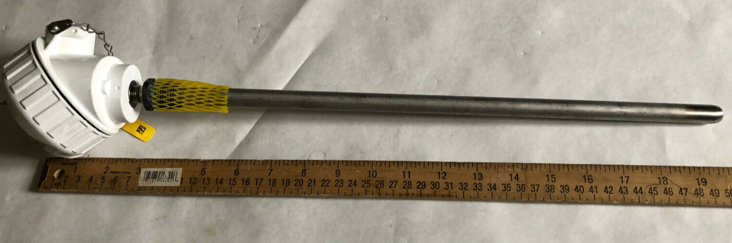 New Pyromation 0103264 ,1302994-1 Thermocouple 15.5" Stem,En