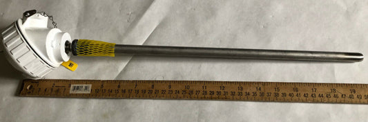 New Pyromation 0103264 ,1302994-1 Thermocouple 15.5" Stem,En