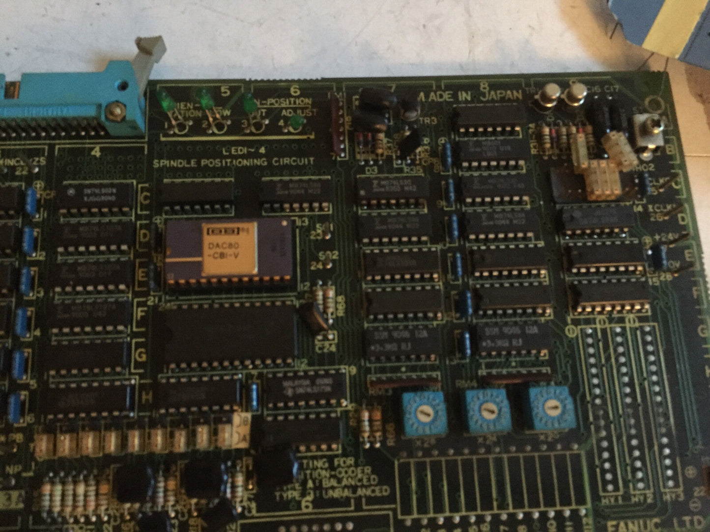 Fanuc A20b-0008-0242/0201A Spindle Positioning Pcb A350-0008-T244/06,Cz