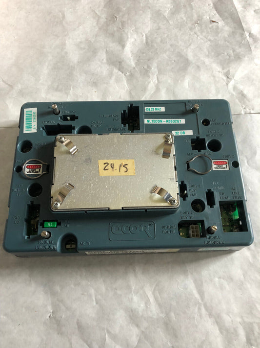 C-Cor Nl15ddn-Kb6d2g1 32 Db 439.25 Mhz Line Extender Amplifier,Covers Mod661,Fg