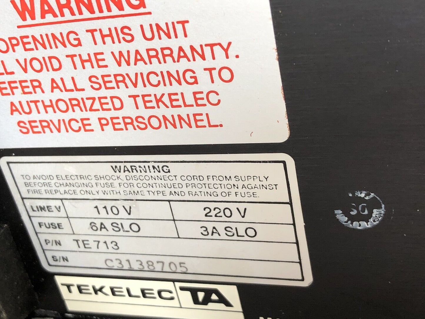 Tekelec Te713 Chameleon-32 Logic Analyzer,Ta Te713,Br