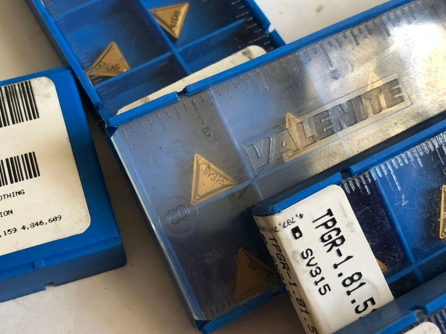 New Lot 90 Valenite Tng 222 Carbide Inserts, Grade Vc2 Tngn110308vc2,Bj