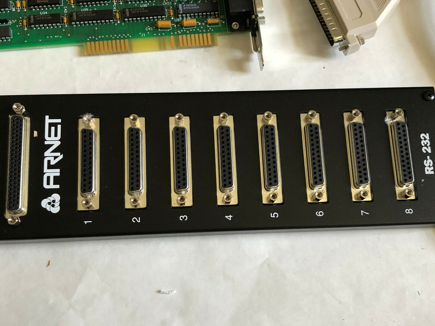 New Arnet 30500394 Digi Multiport Cpu,8Port Dsub,50500016,Db25,70500030,Cy,Cf
