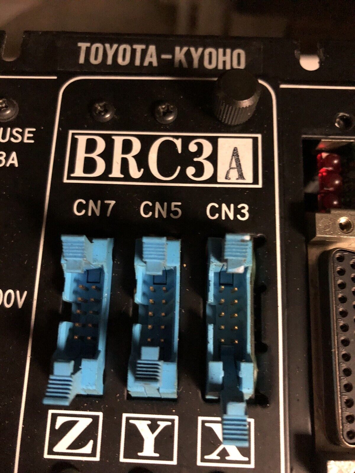 Toyota Kyoho Brc3a Servo Drive Controller Brc3,Brc-3A-Tmm,Yn700085vq,Ex