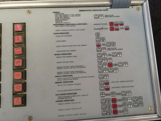 Square D 8884-Spr-25 ,Sy/Max20 Crt Programmer  ,Tg