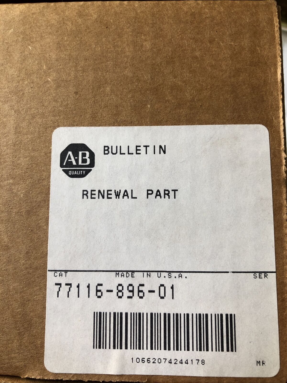 New Allen Bradley 77116-177-01,Replacement Kit,Ballast 77116-896-01 ,Fi