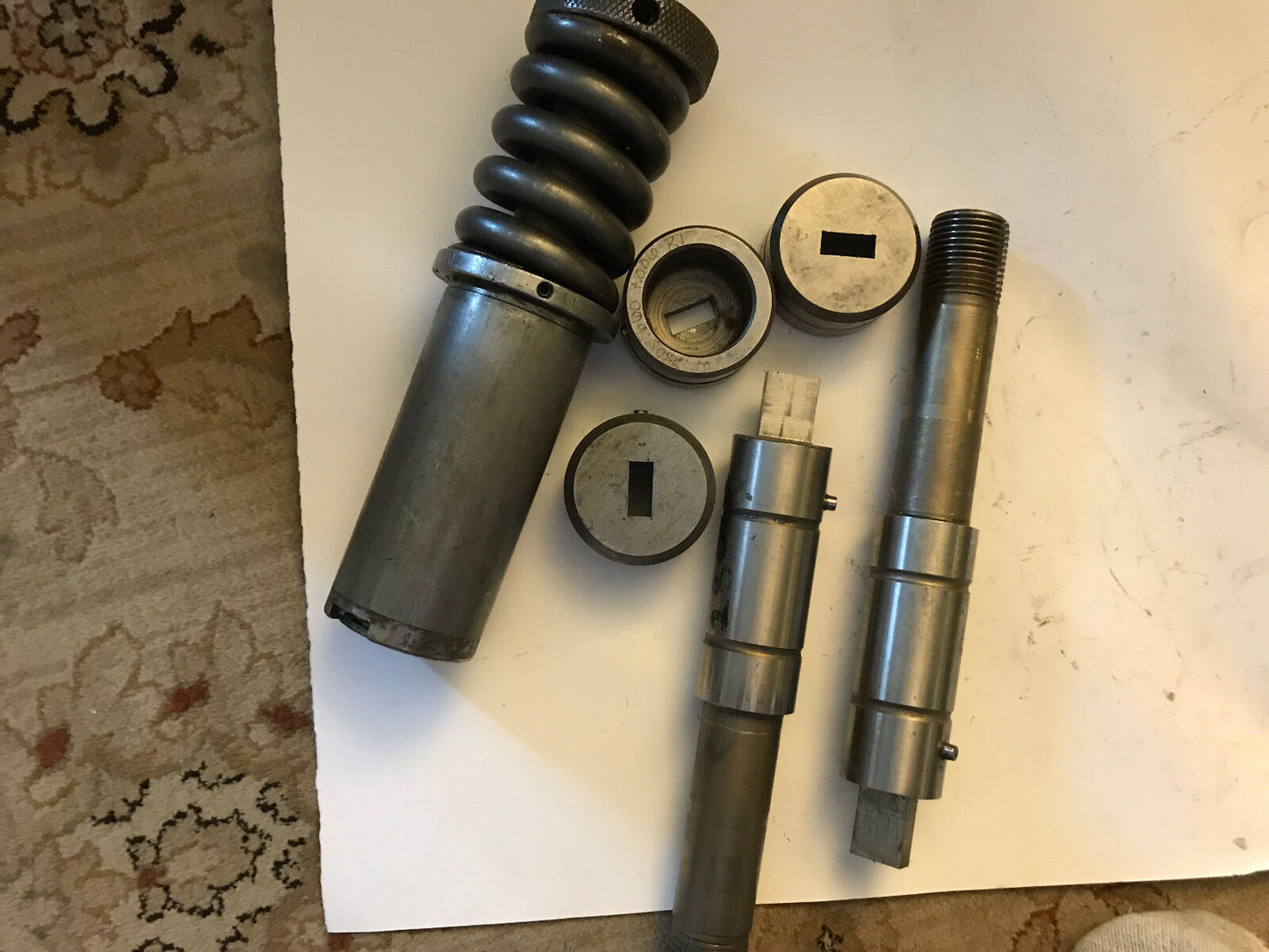 Lot Wilson Wt .280"X.660" Rectangle Punches & Dies ,Em
