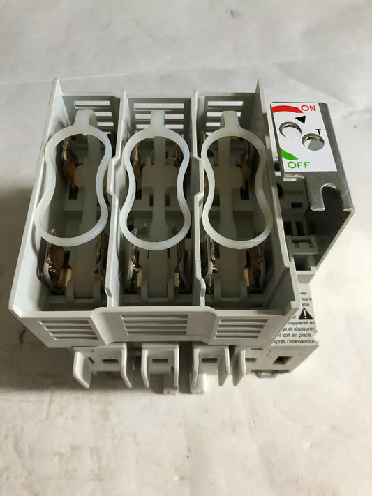New Socomec Fuserbloc 37103004,Socomec J30a 37103004 Switch 30 Amp, 600V,3Ph,Am