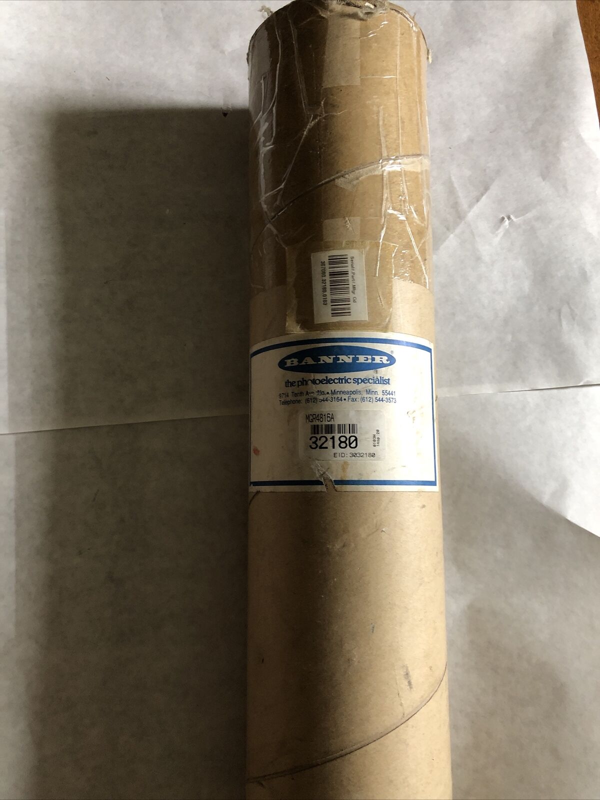 New Banner Mge4816a ,Beam Array,Type4 Emitter 4Ft Machine Guard System ,Bc