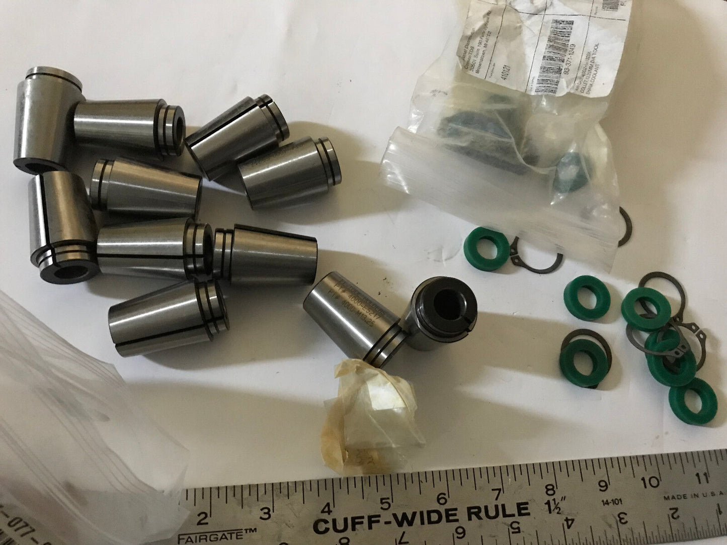 Lot 12 Fl-Tool 4000-E5217 Holders,4000-M13.25,Fl 4002 .6563"/16.67Mm Collets,Em
