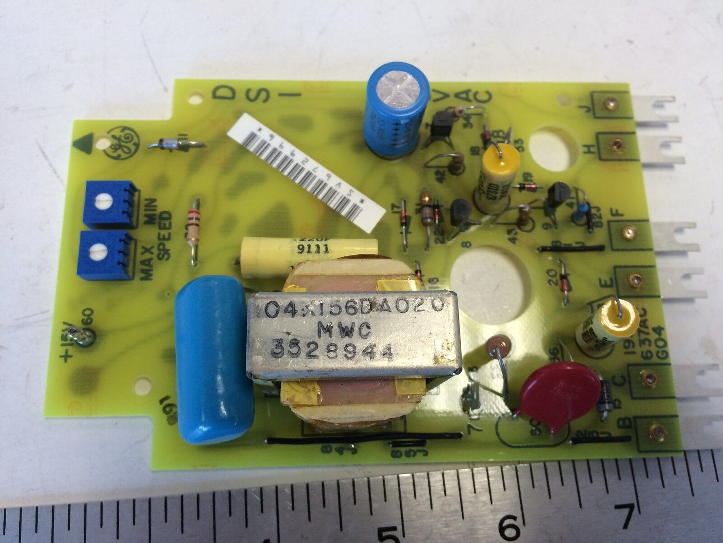 New General Electric Pc Board Statotrol Ge 193X 637Ac G04,193X637ac G04,Cw,Dc,Ew
