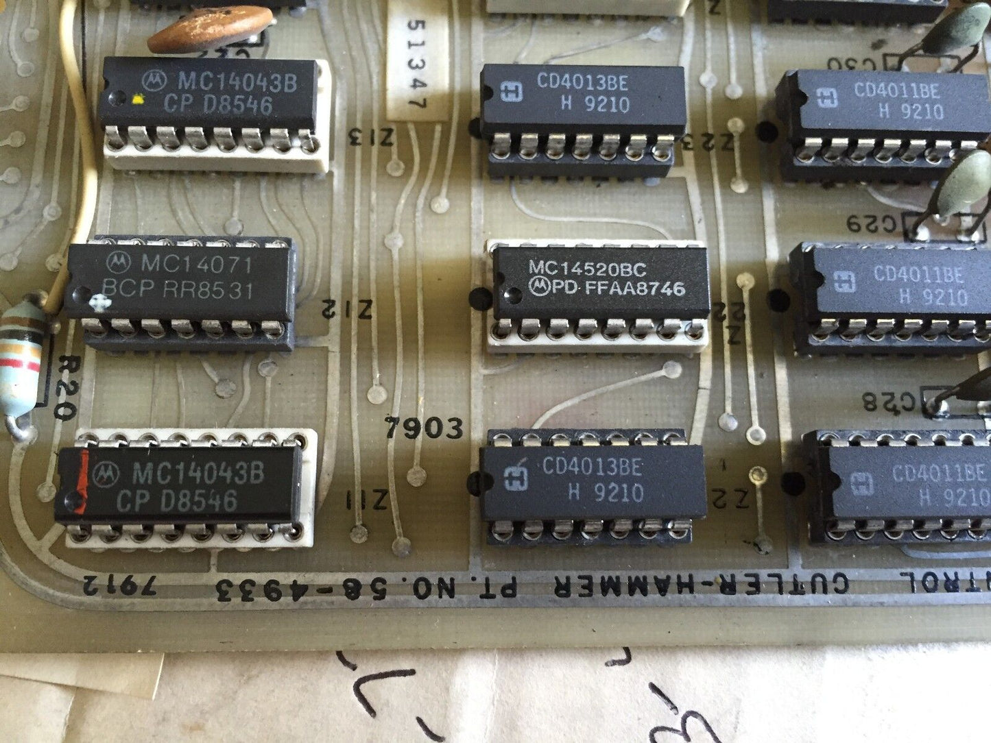 Cutler-Hammer 58-4933 Eaton Corporation Phase Control Module,Ey