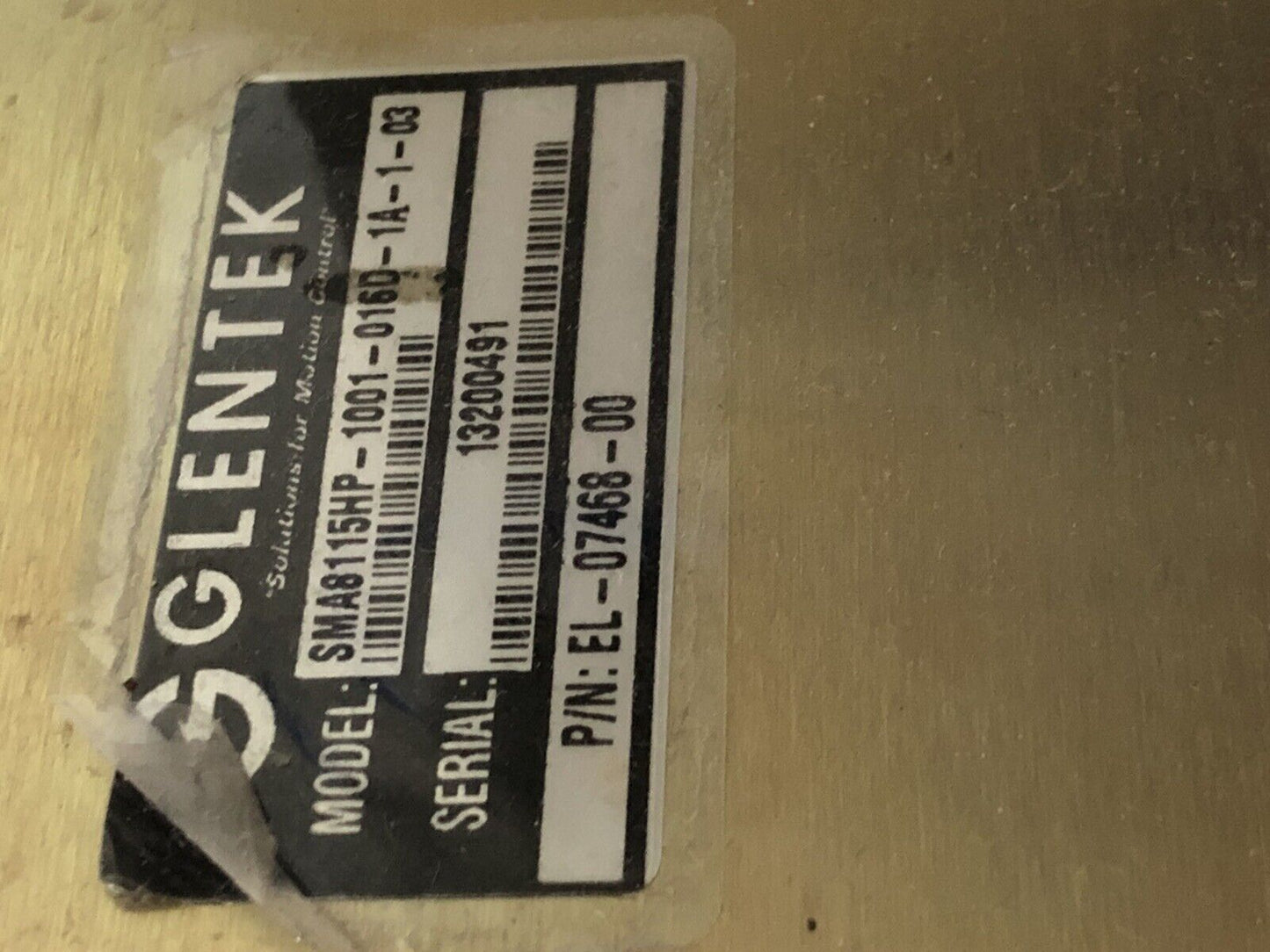 Glentek Sma8115hp-1001-016D-1A-1-03,Sma8115-1A-1 Servo Controller El-07468-00,Ev