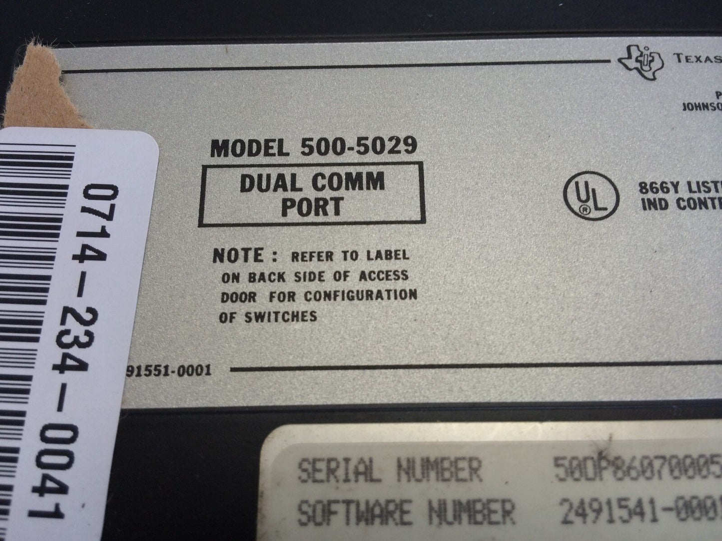 Texas Instruments Dual Comm Port 500-5029,Bd