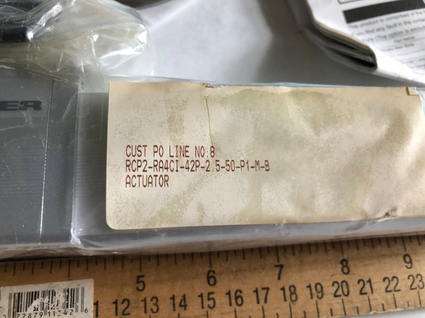 New Robo Cylinder Rcp2-Ra4ci-42P-2.5-50-P1-M-B Actuator,Fm