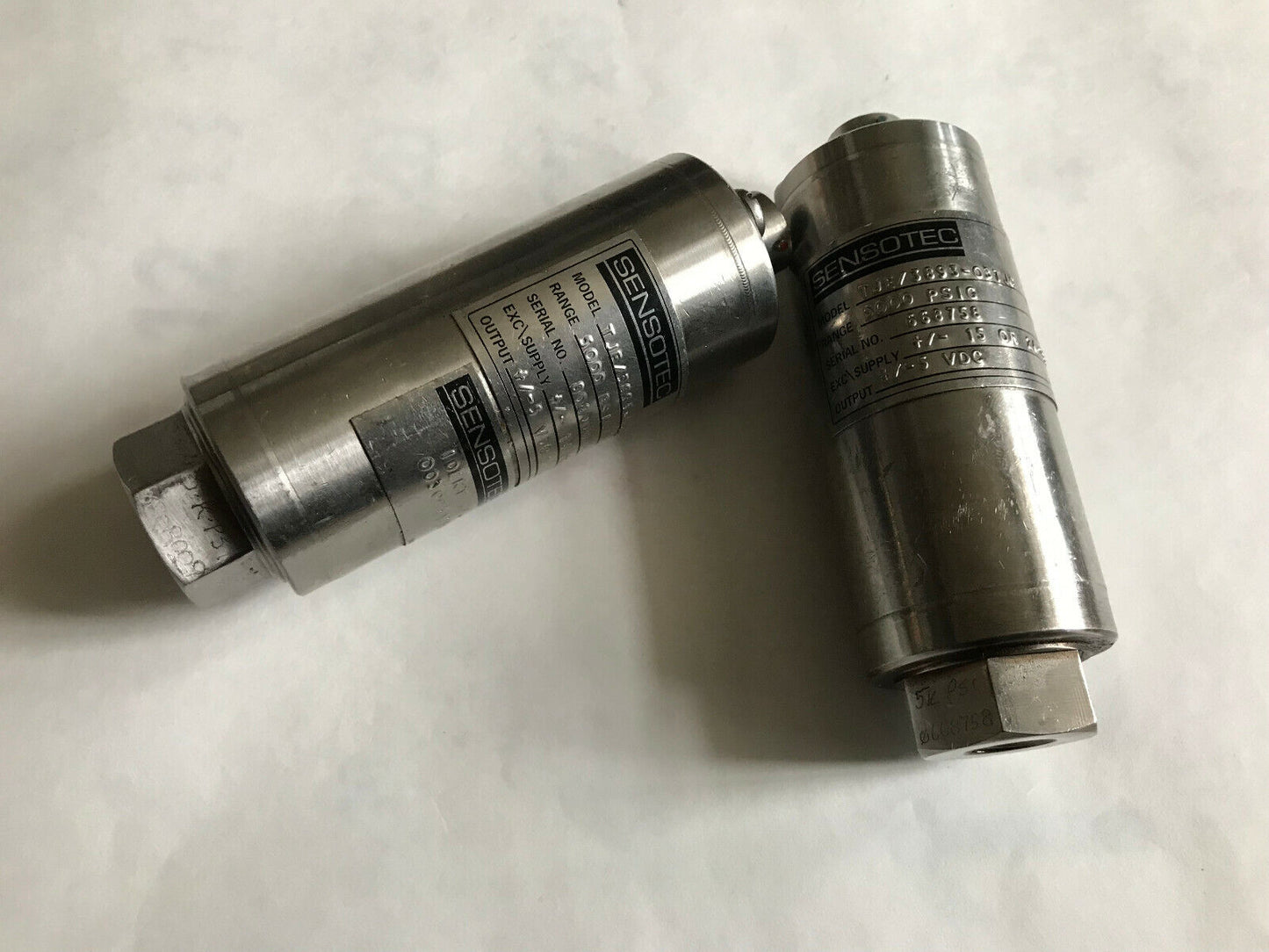 Sensotec Tje/3893-03Tjg Pressure Transducer,Tje/3893-03Tjg,5000Psig 1/4"Npt,Sd