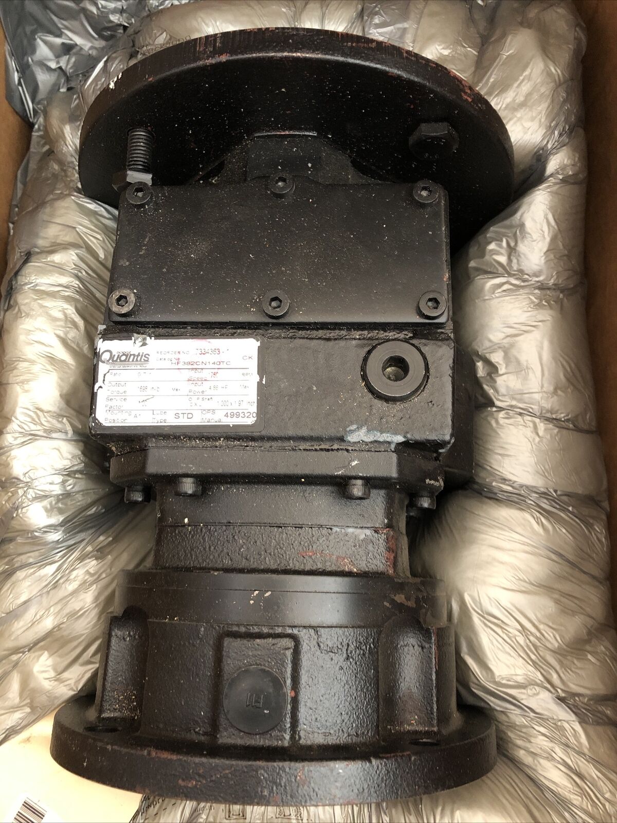 Dodge Hf382cn140tc Speed Reducer, Ratio: 9.7:1, Shaft Diameter: 1",Bc