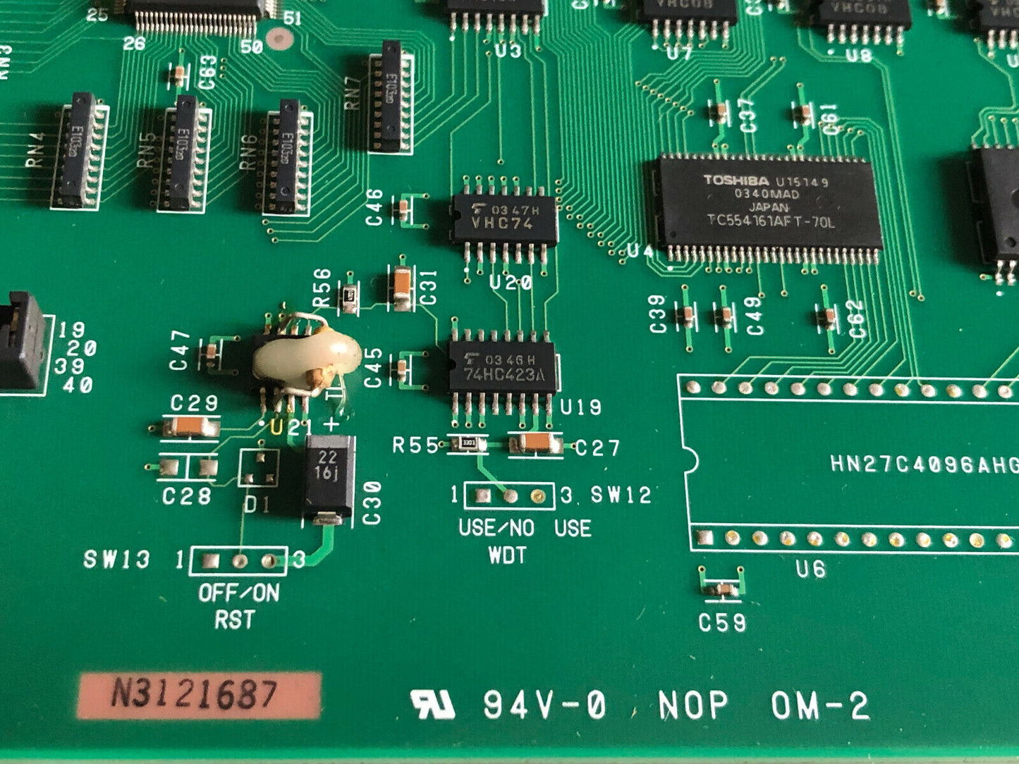Yaskawa Jarcr-Xfb04 Rev. B01,He0200025 Circuit Control Board,Ae