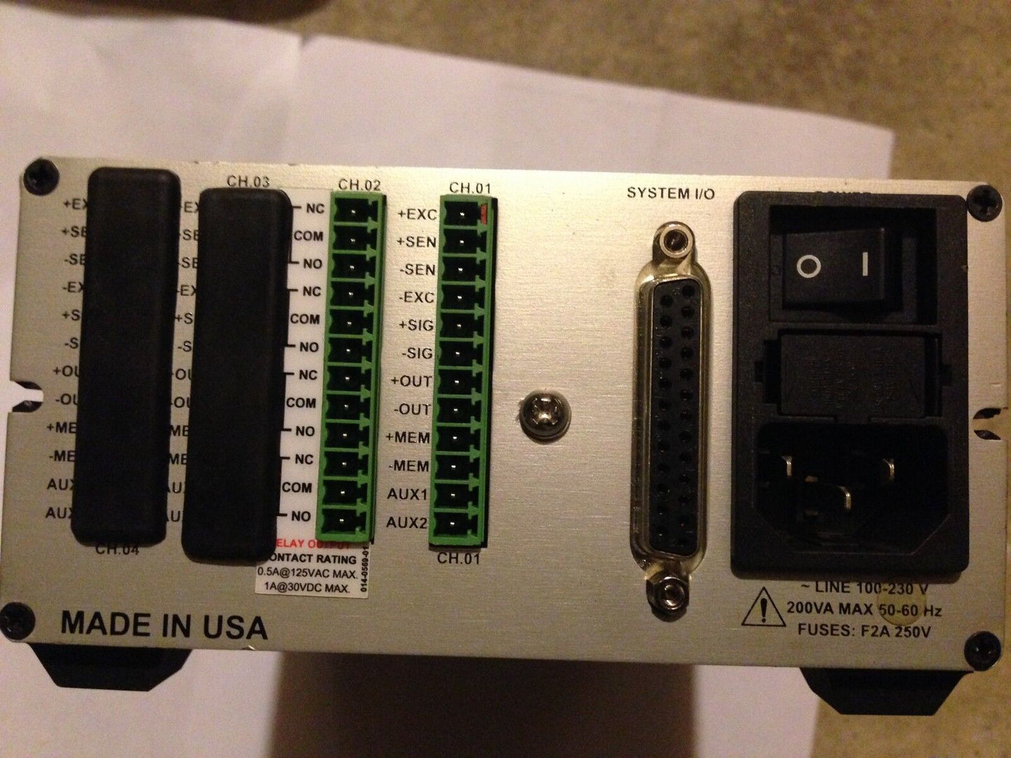 New G.E. Schmidt Sc2000 Quality System Digital Meter, 0-5 Vdc 060-F508-43,Tk