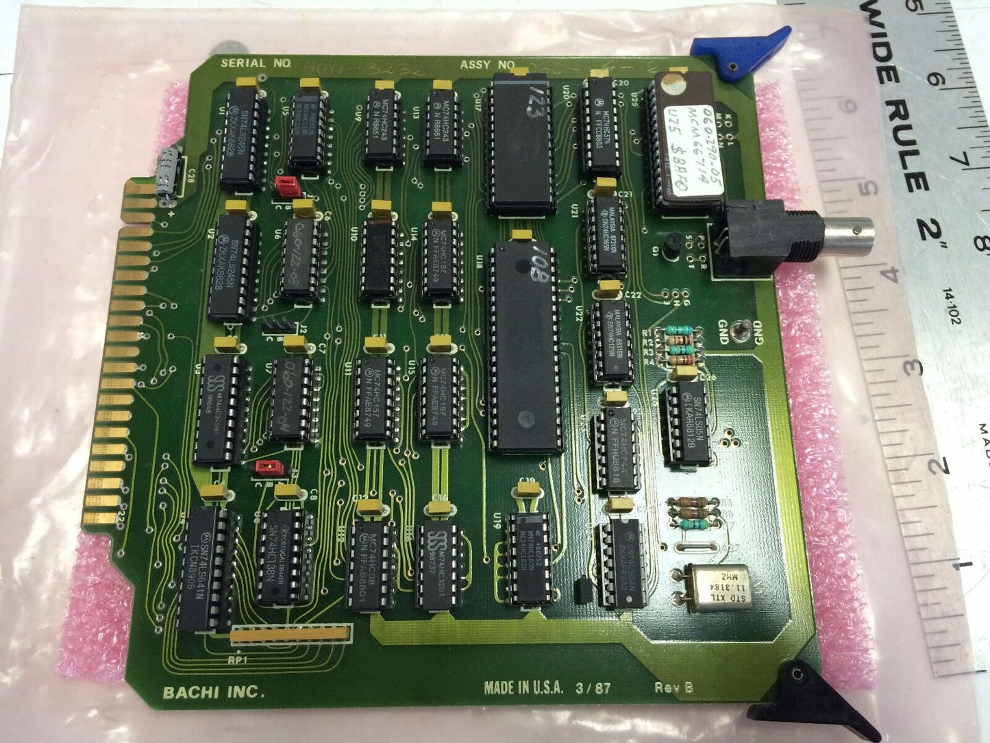 Bachi  060-114-12 ,3/87 Cpu Circuit Board,Cf