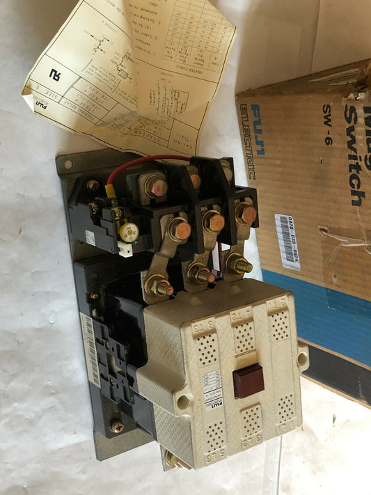 Fuji 1Sc4fo Magnetic Contactor,Fuji 1Sc4f0,1Sw4fo,1Tk4fh,Tk-6/Ul,110V Coil,Fg