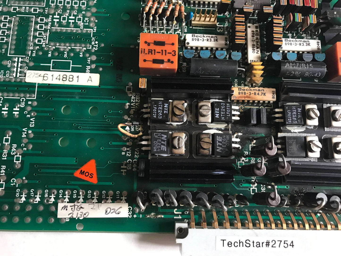 Agie 622064.4 Step Motor Driver Mjg2129a Board Isotorque Edm 614881 Mjg2129b,Si