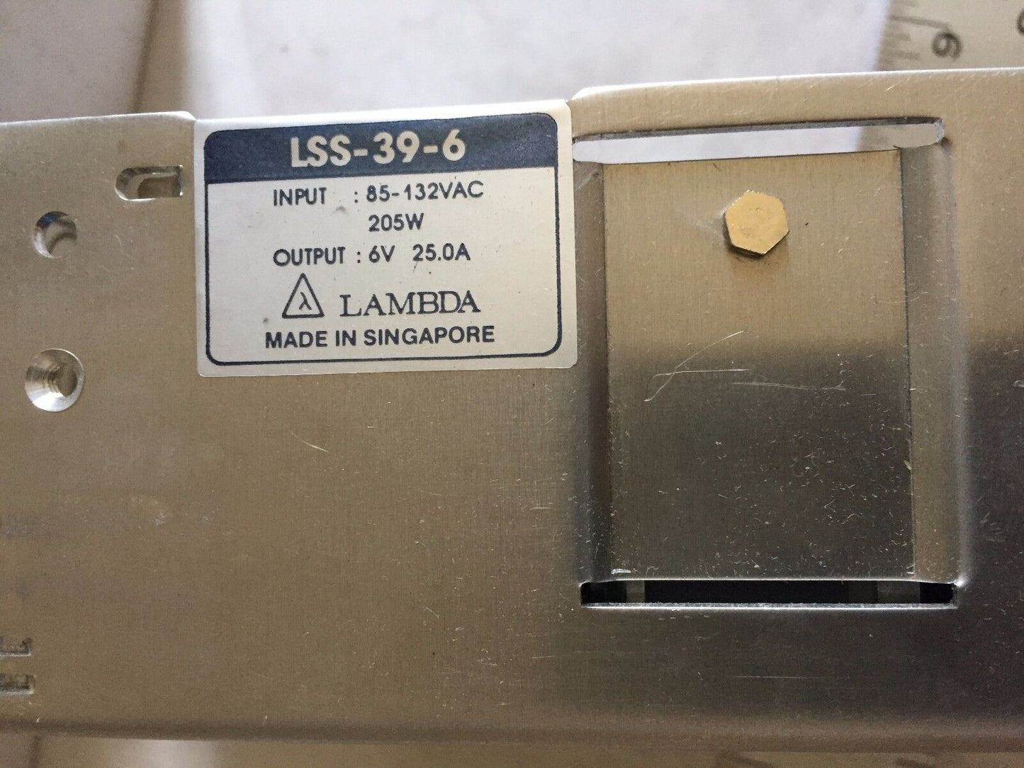 New Lambda  Lss-39-6  205W Tdk Power Supply Lss396,Cn,Bm